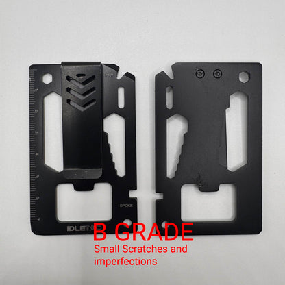 B Grade Magnetic Money Clip Multitool (Cosmetic Scratches)
