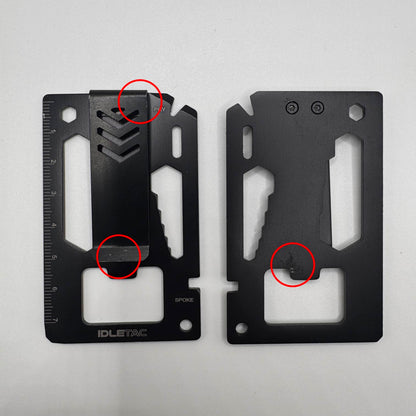 B Grade Magnetic Money Clip Multitool (Cosmetic Scratches)