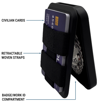 IDLETAC Next Gen Badge Wallet