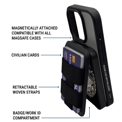 IDLETAC Next Gen Badge Wallet